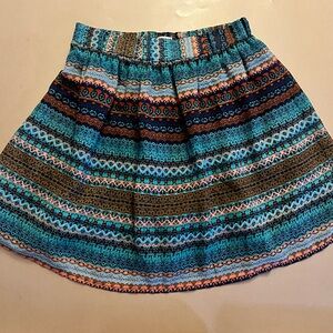 Mossimo Supply Co. Colorful mid length skirt small
